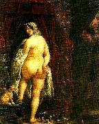 Jacob Jordaens konung kandaules av lydien visar sin gemal for gyges France oil painting artist